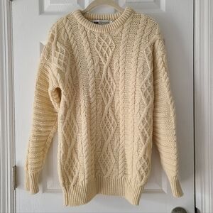 Stewarts Vintage Wool Fisherman Sweater